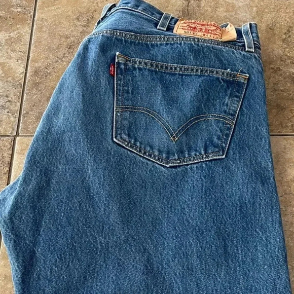 Levi's Other - Levi's Vintage 501 XX Jeans Men's 44x30 Straight Leg Button Fly Fit 40X29